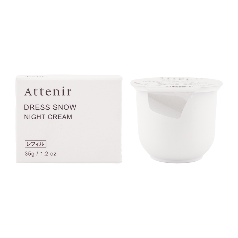 Attenir アテニア ドレススノー ナイトクリーム レフィル 35g 医薬部外品  保湿クリーム フェイスクリーム 顔 シワ